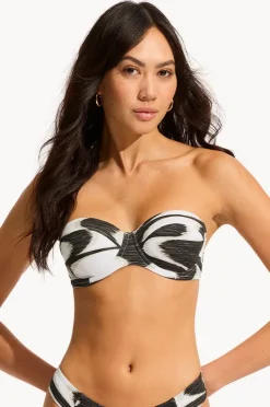 Bikini Tops|Seafolly Bustier Bra Wavelength