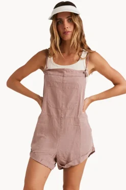 Playsuits|Billabong Wild Pursuit Overalls Desert