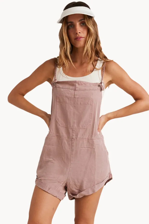 Playsuits|Billabong Wild Pursuit Overalls Desert