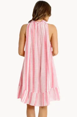 Dresses|Sunseeker Wilder Stripe Throw Over Pink