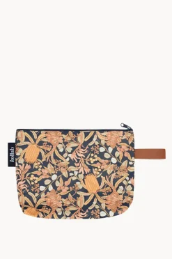 Travel|Kollab Wildflower Clutch Black/orange