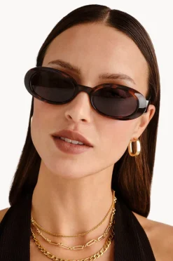 Sunglasses|Le Specs Work It Sunglasses Dark Tort