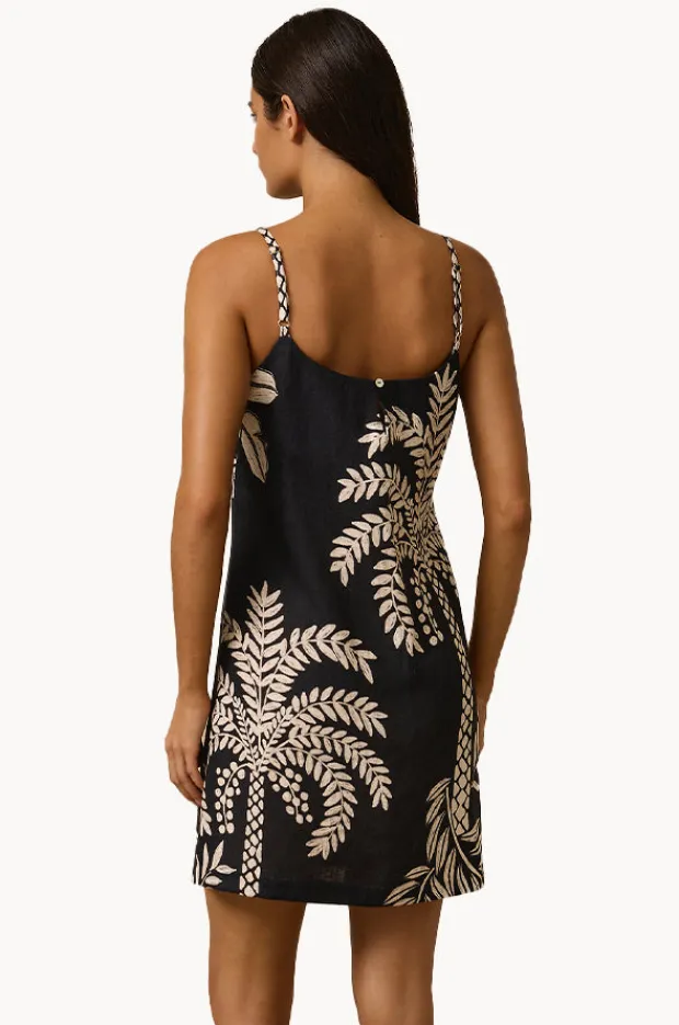 Dresses|Monte u0026 Lou Yaz Mini Slip Dress BLACK