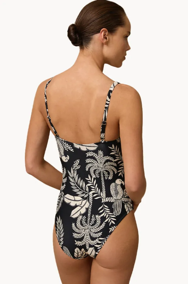 One Pieces|Monte u0026 Lou Yaz Multi Fit Twist One Piece Black