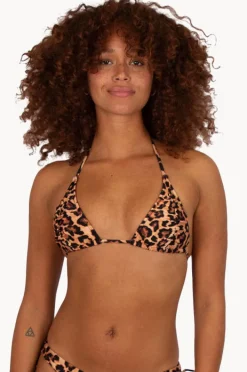 Bikini Tops|Baku Zambia Ruched Slide Tri Zambia mocha