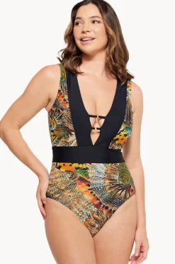 One Pieces|Togs Swimwear Zambia V Ultra One Piece Multi