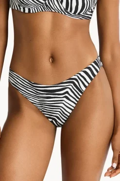 Bottoms|Sea Level Zebralis Sporty Mid Pant Black